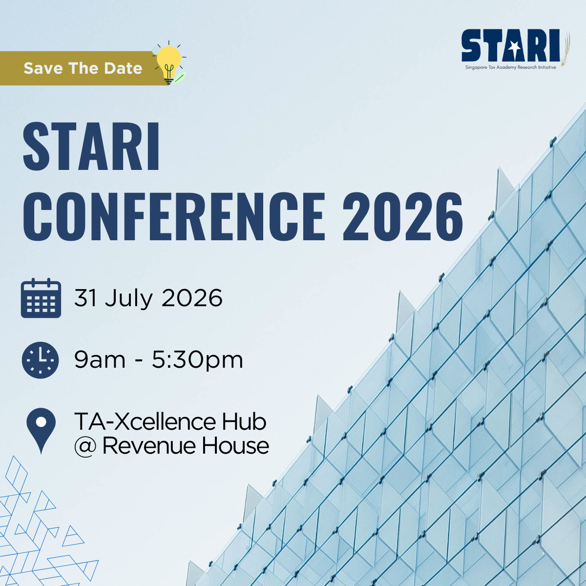 STARI Conference 31 July 2026